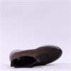 Rieker Front Zip Wedge Ankle Boot - Brown Leopard Combi